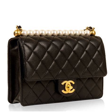 chanel lay pearl flap bag|chanel flap bag price.